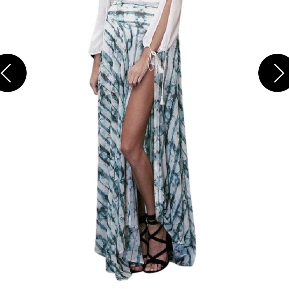 NWT The Jetset Diaries Serpiente Maxi Skirt